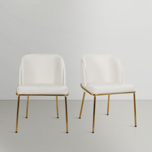 Jagger - Dining Chair (Set of 2) - Gold Base