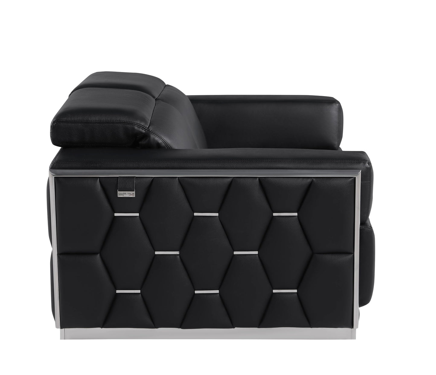 1111 - Leather Loveseat