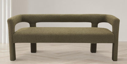 Athena - Boucle Fabric Bench