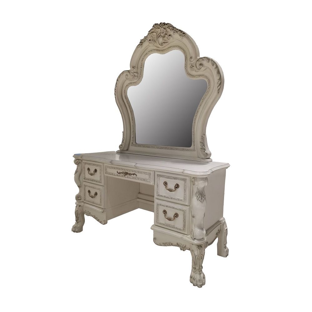 Dresden II - Mirror - Bone White