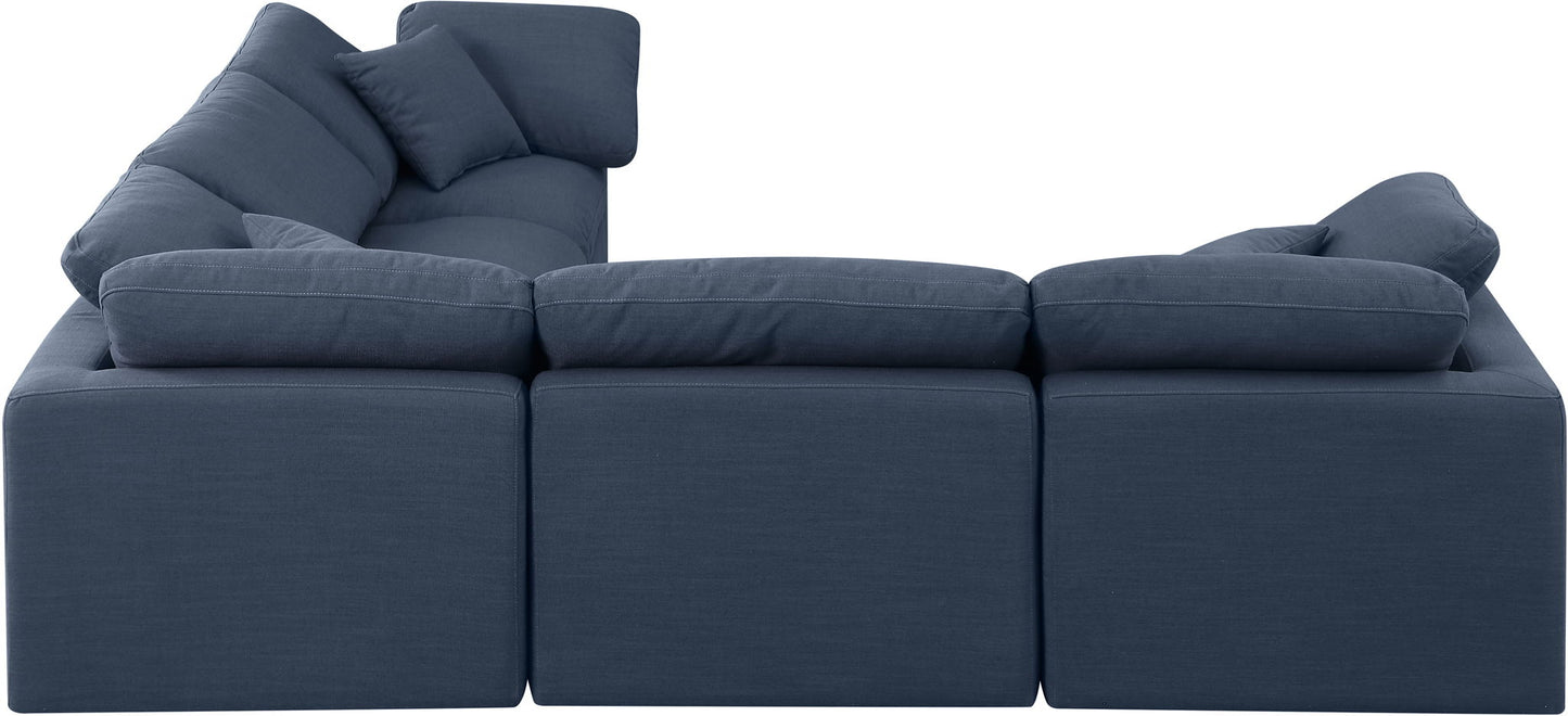 Indulge - Linen 5 Piece Modular Corner Sectional