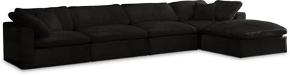 Cozy - 5 Piece Modular Sectional With Chaise
