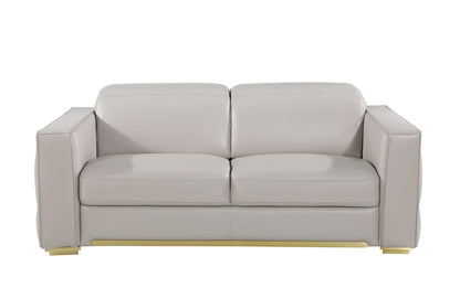 1120 - Leather Loveseat