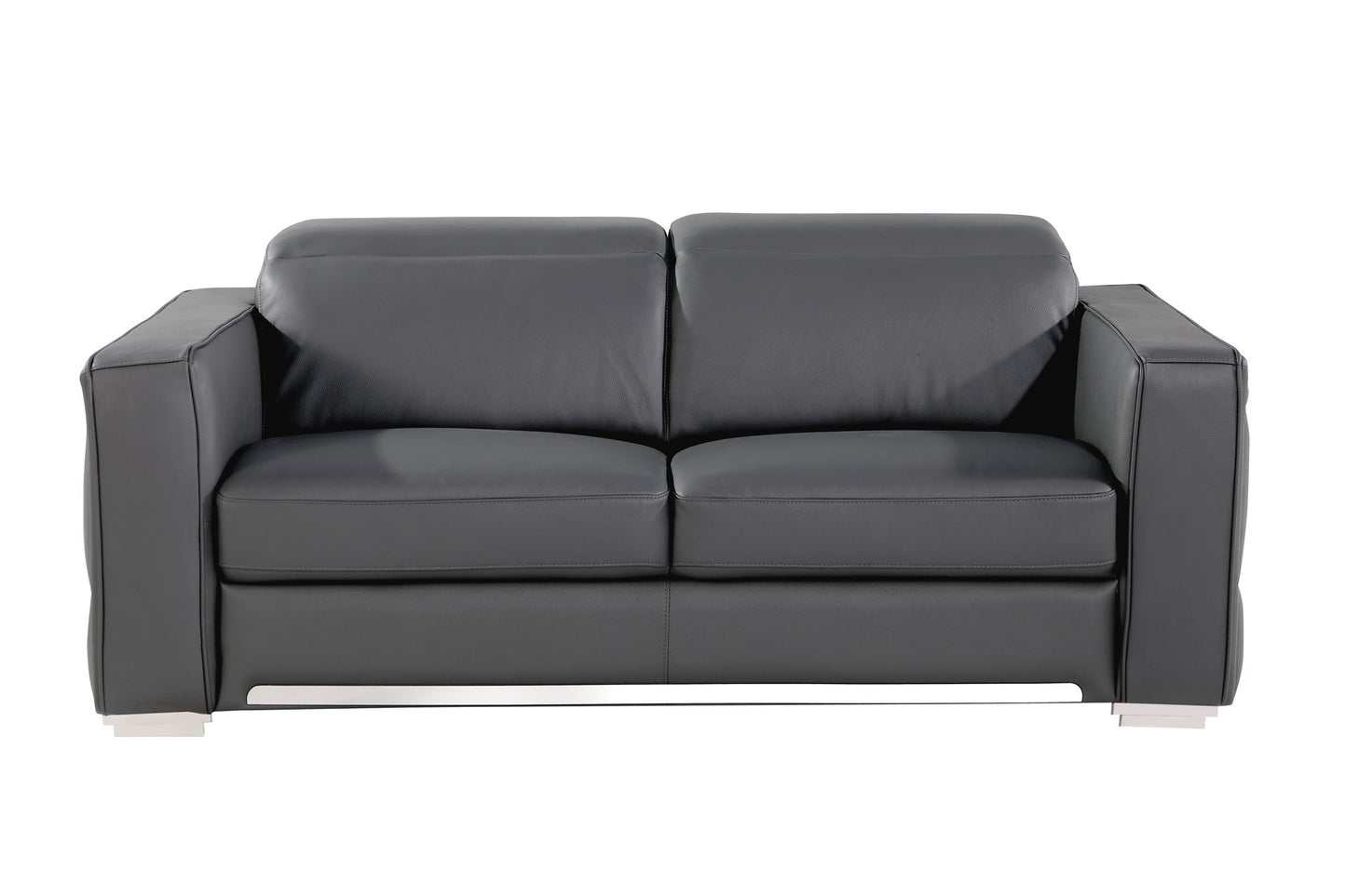 1120 - Leather Loveseat
