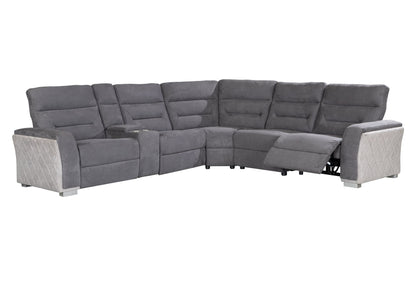 Sectional - Mist / Ash