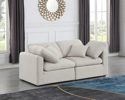 Indulge - Linen 2 Seat Modular Sofa