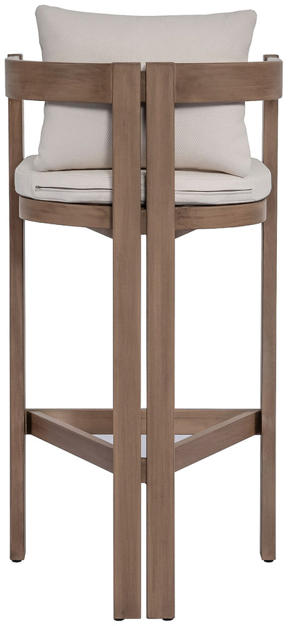 Newport - Water Resistant Fabric Upholstered Outdoor Patio Bar Stool
