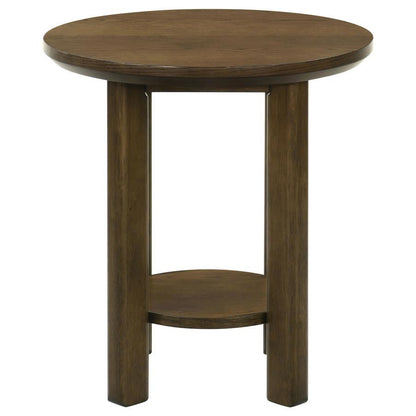 Ottowa - Round Wood Coffee Table Set