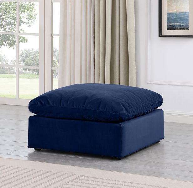 Indulge - Velvet Ottoman