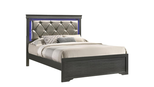 Brooklyn - Twin Bed - Gunmetal