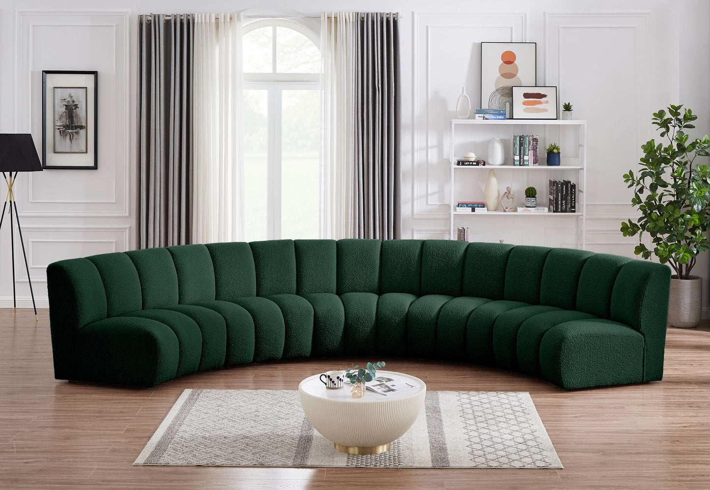 Infinity - 5 Piece Boucle Modular Sectional