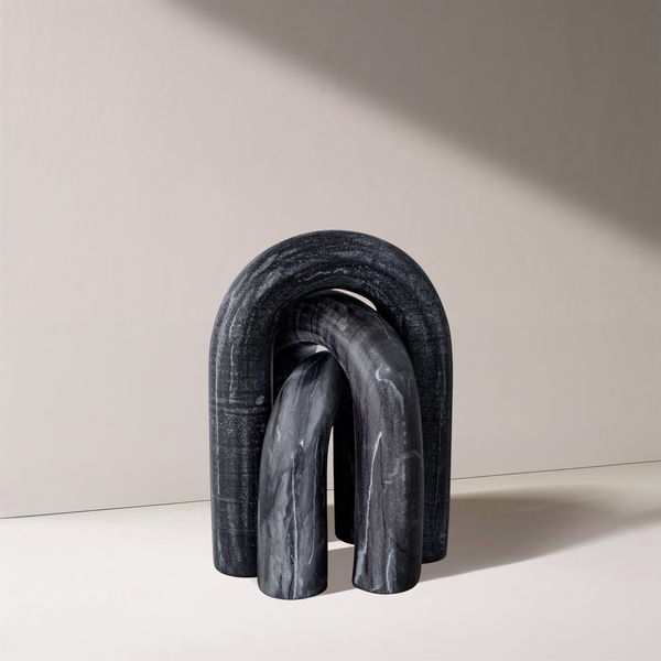 Arco - 3 Piece Marble Decorative Object