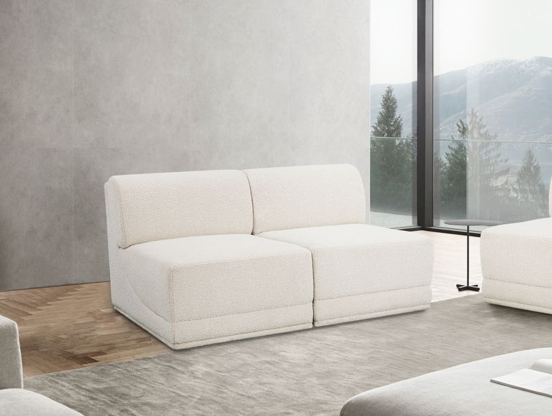 Ollie - 2 Seat Armless Modular Sofa