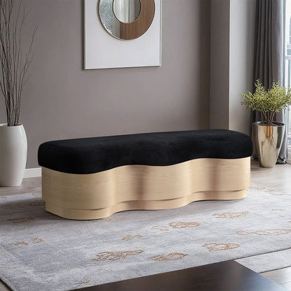 Savoy - Bench With Gold Base