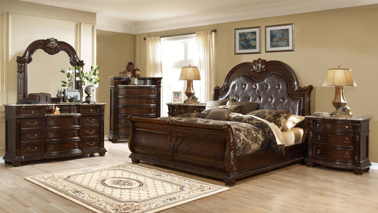Roma - King 5 Piece Bedroom Set