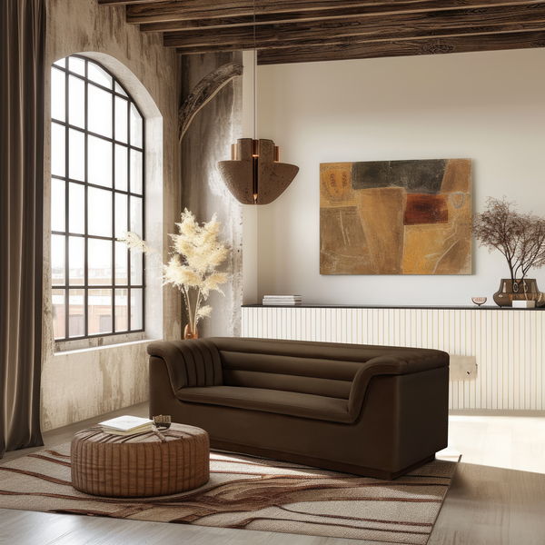 Cascade - Velvet Loveseat