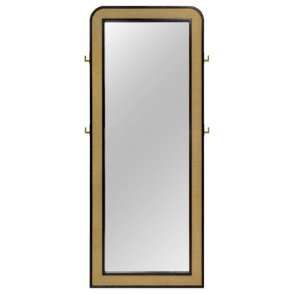 Arini - Cane Weave Full Length Standing Floor Mirror