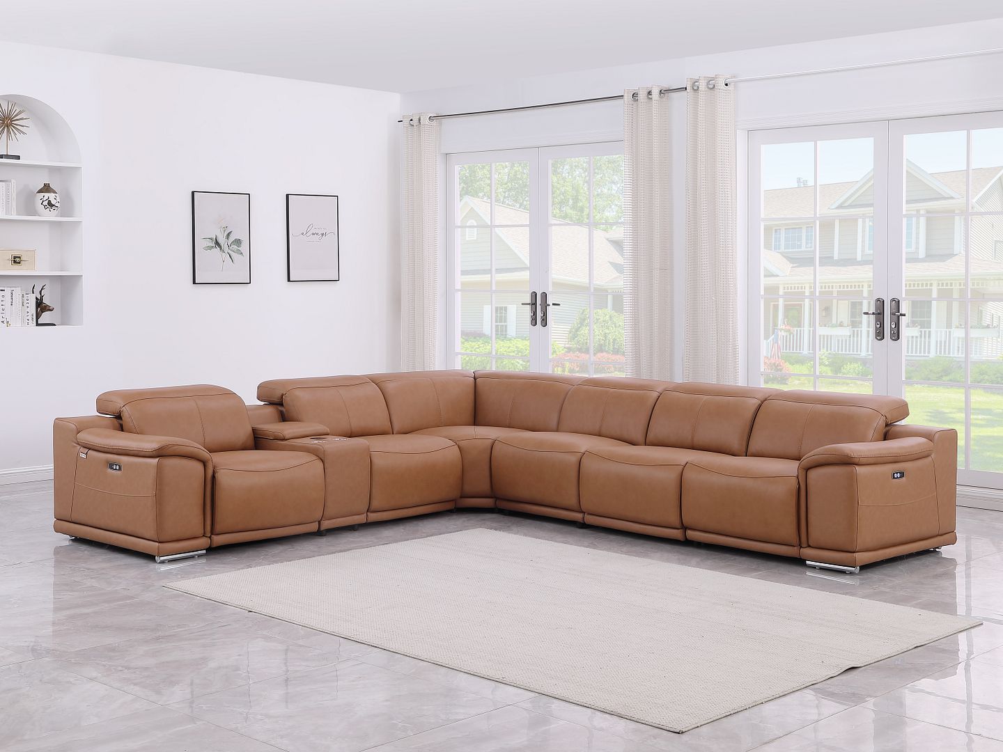 9762 -L-Shaped Sectional Sofa