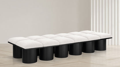 Pavilion - 12 Piece Modular Bench With Black Base