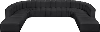 Arc - Faux Leather Modular Sectional