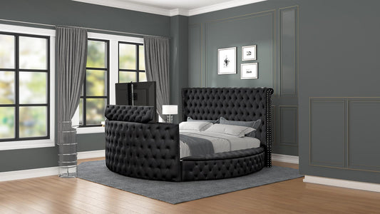 Maya Black - King Bed