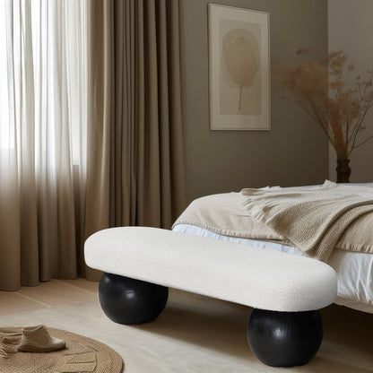 Bowie - Bench - Black Legs