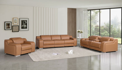 1116 - 7-Piece Modular Power Reclining Sofa, Loveseat & Chair Set In With 5 Power Recliners & Power Headrests