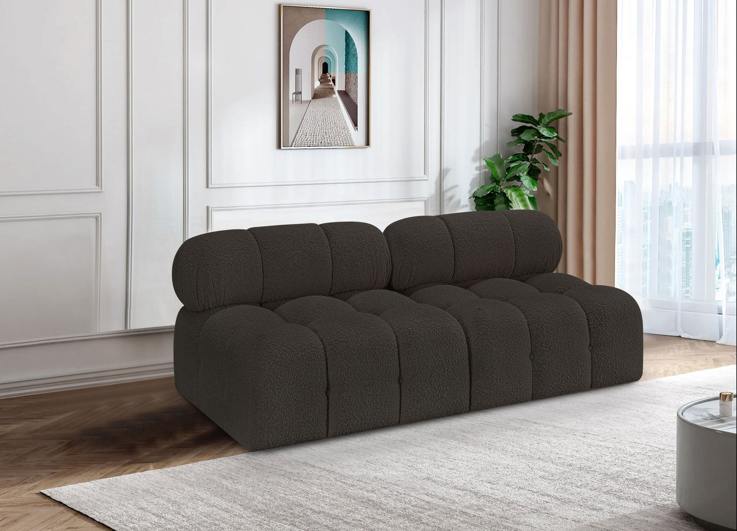 Ames - 2 Seat Modular Armless Sofa