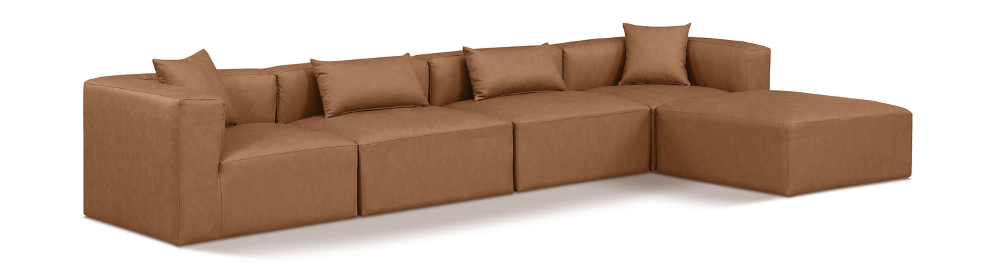 Cube - 5 Piece Modular Sectional With Chaise