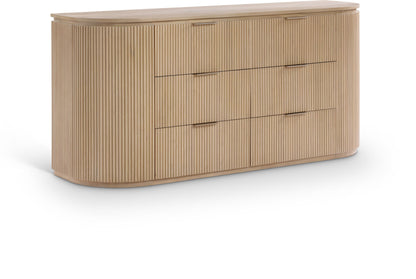Astrid - Solid Wood And Oak Veneer Dresser