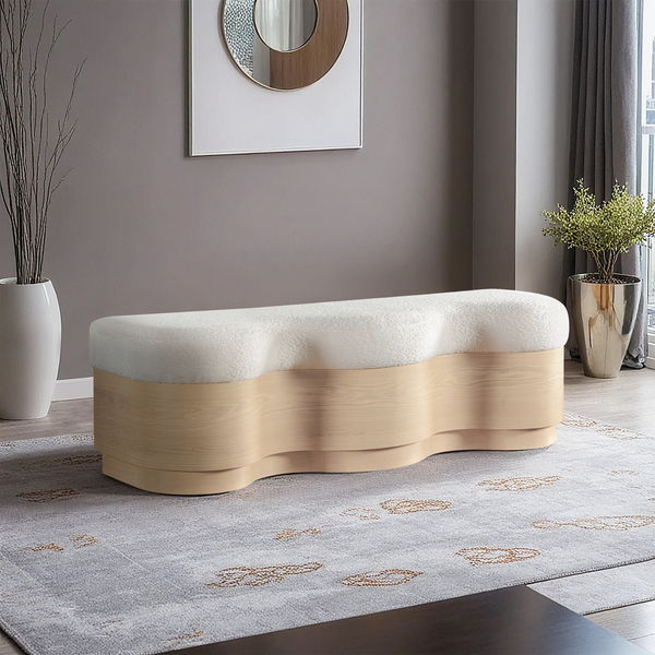 Savoy - Bench With Gold Base