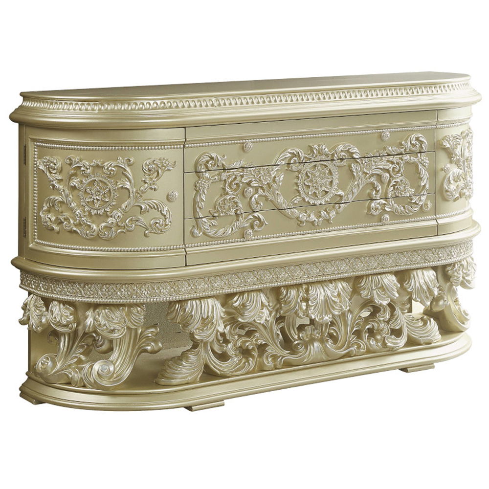 Vatican - Bedroom Set - Champagne Silver