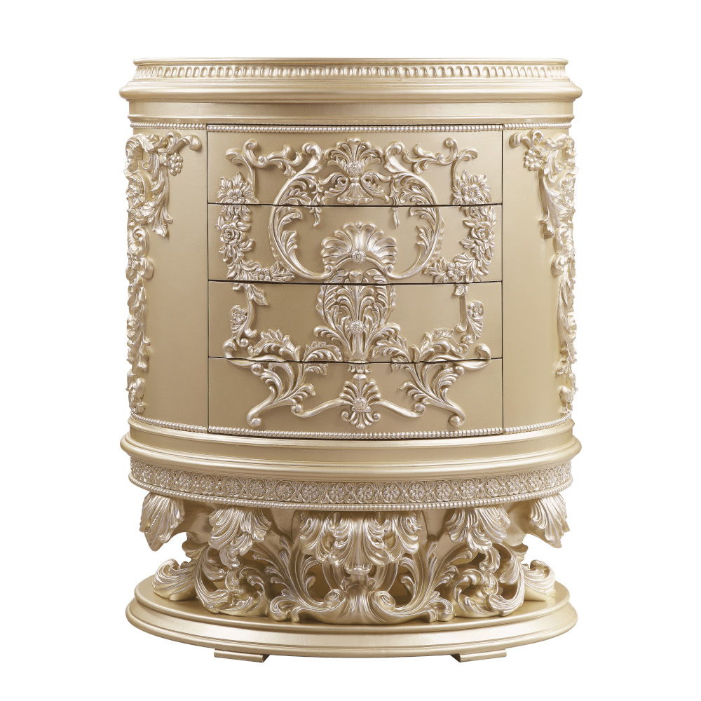 Vatican - Bedroom Set - Champagne Silver