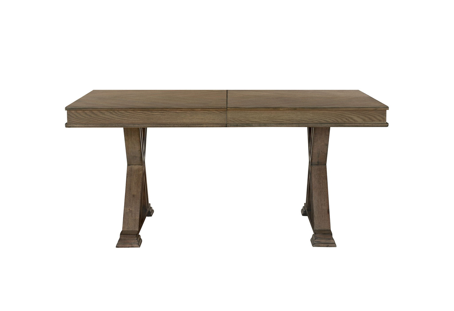 D2974 - Dining Table With Extensions - Dark Brown
