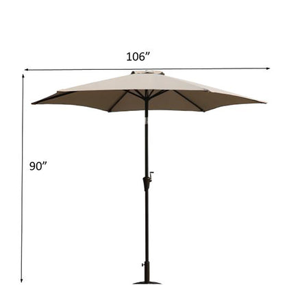 9' Pole Umbrella With Carry Bag