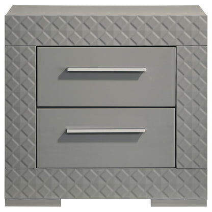 Ives - 2-Drawer Nightstand Bedside Table