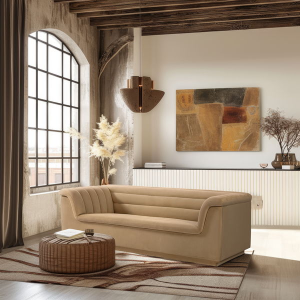 Cascade - Velvet Sofa