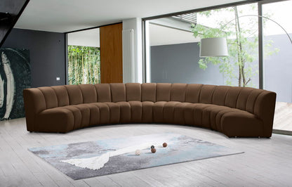 Infinity - 6 Piece Velvet Modular Sectional