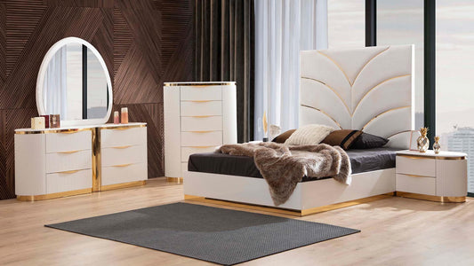 Laura - Queen 6 Piece Bedroom Set