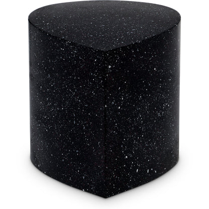 Petal - Iron Coffee Table - Black Terazzo