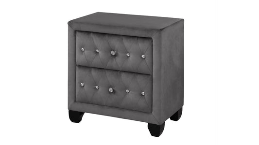 Gray Hazel - Nightstand