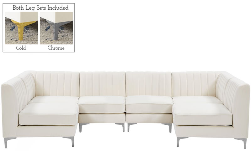 Alina - 6 Piece Modular U-Shaped Sectional