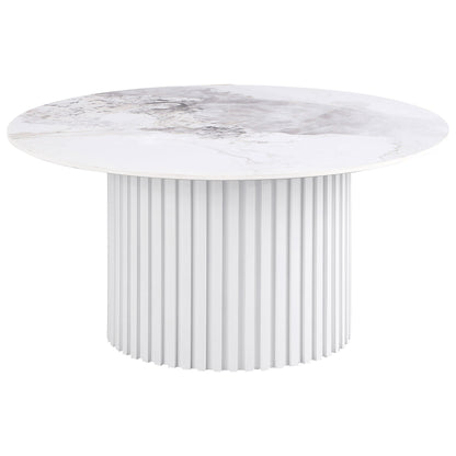 Rowena - Round Sintered Stone Table