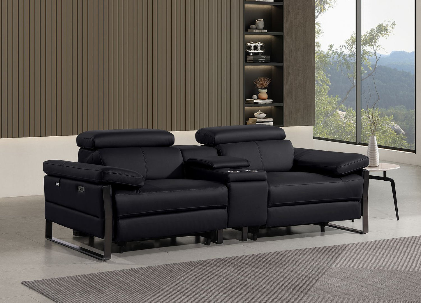 1246 - Console Loveseat With Power Headrest