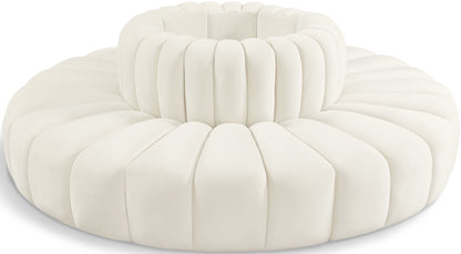 Arc - Velvet 8 Piece Round Modular Sofa