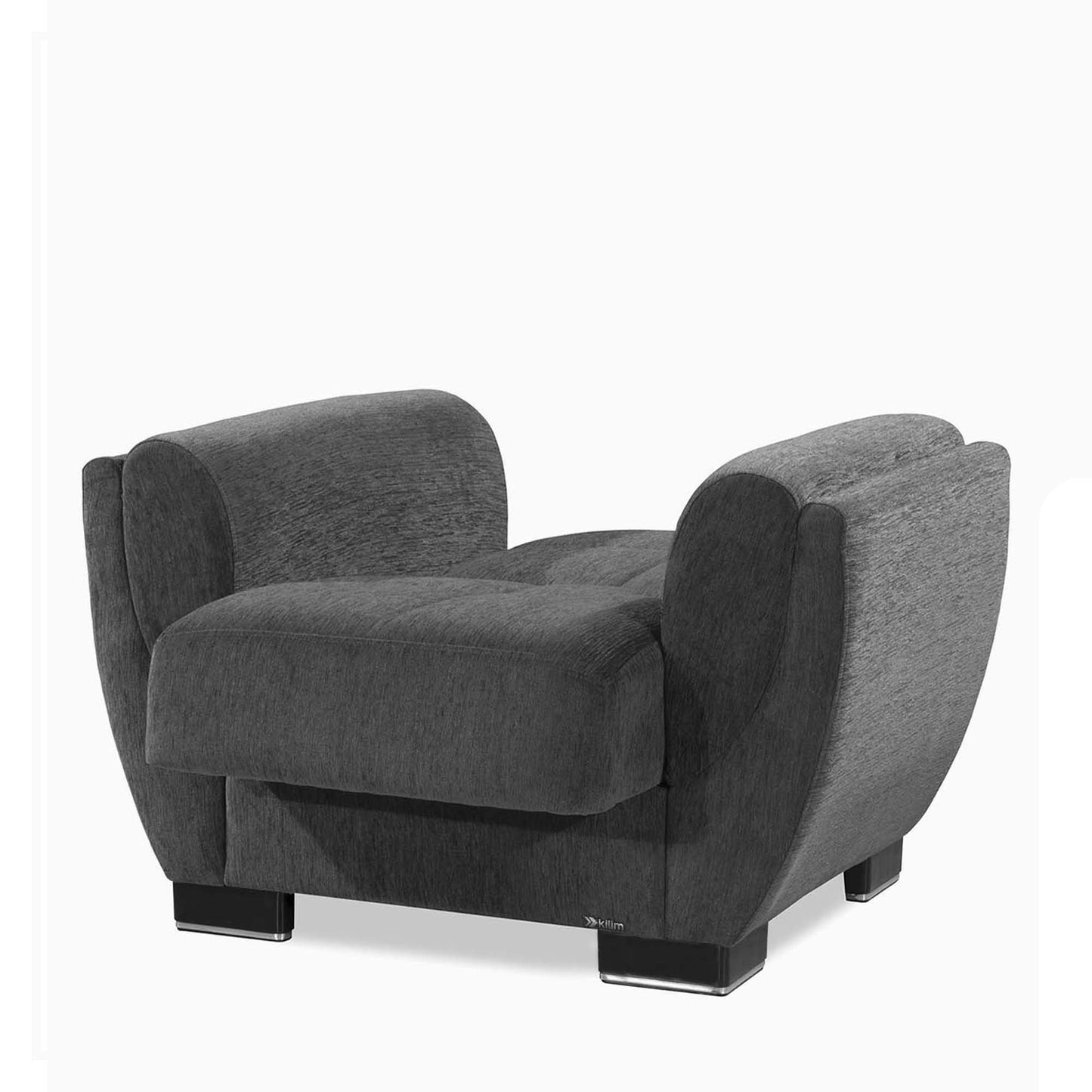 Ottomanson Armada Air - Upholstered Convertible Armchair With Storage