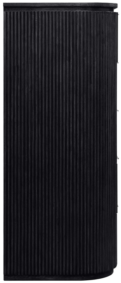 Astrid - Solid Wood And Oak Veneer Chest