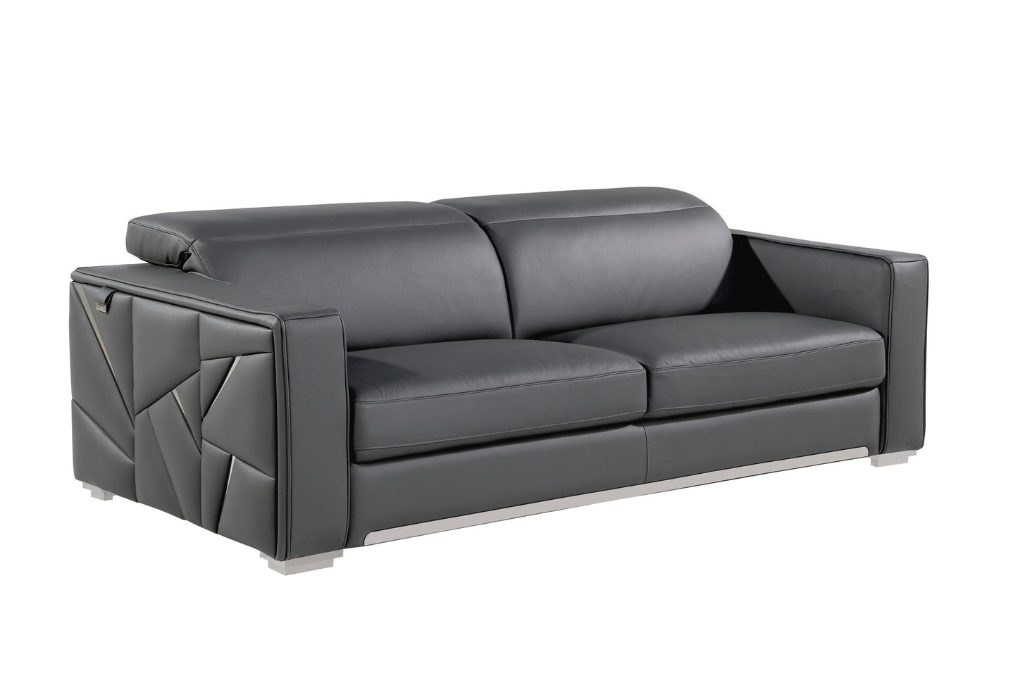 1120 - Leather Sofa