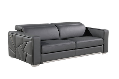 1120 - Leather Sofa