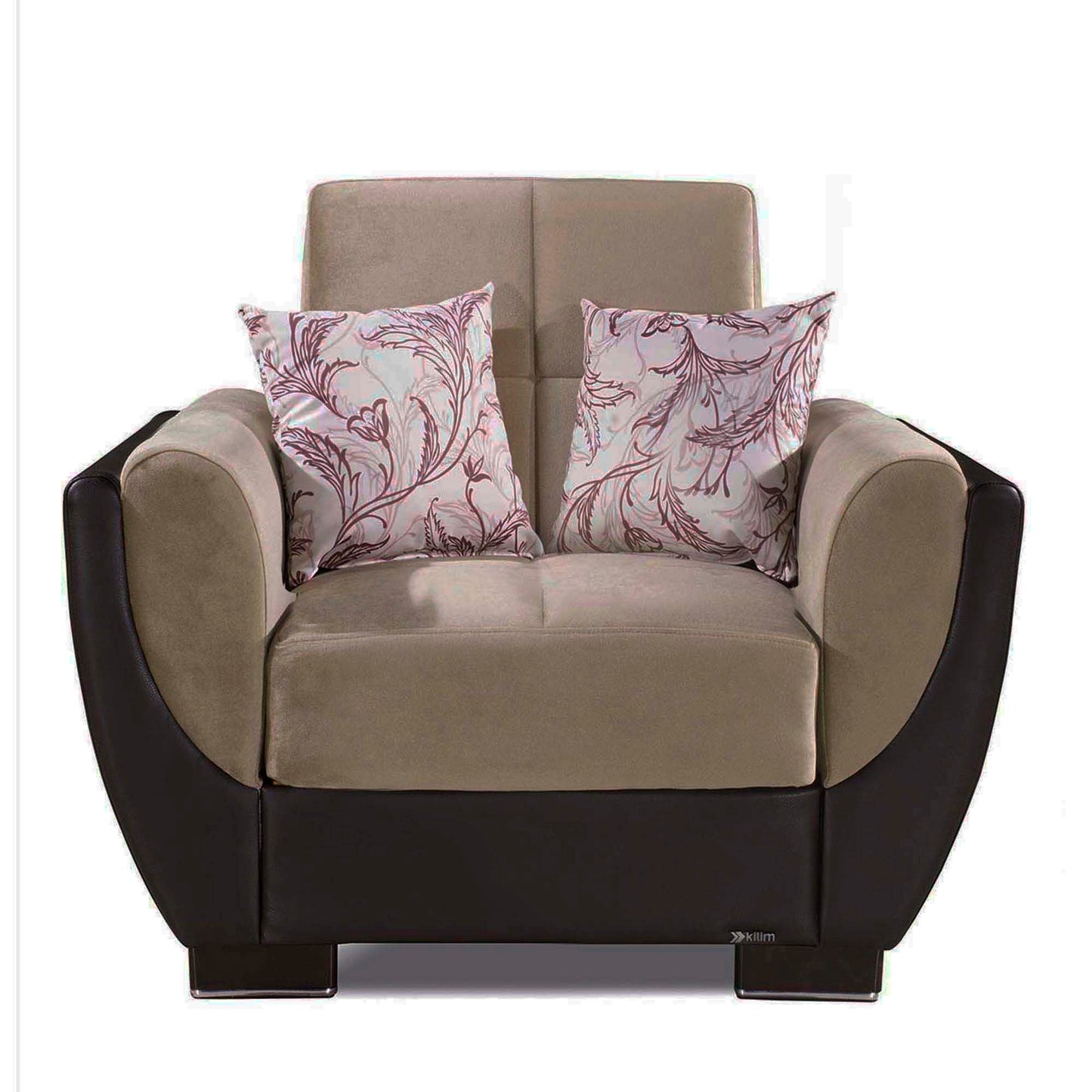 Ottomanson Armada Air - Upholstered Convertible Armchair With Storage